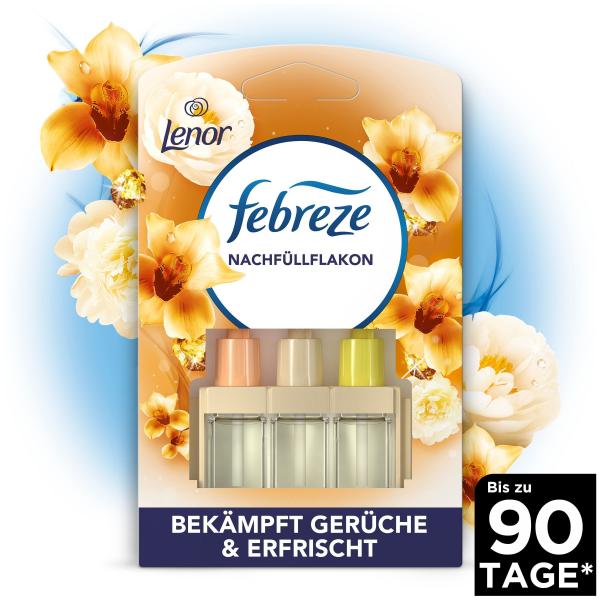 Febreze 3Volution Duftstecker Nachfüllflakon Goldene Orchidee