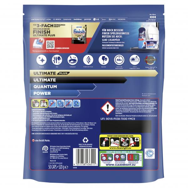 Finish Powerball Quantum All in 1 Caps fresh