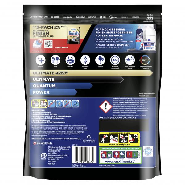 Finish Powerball Ultimate All in 1 Caps Citrus