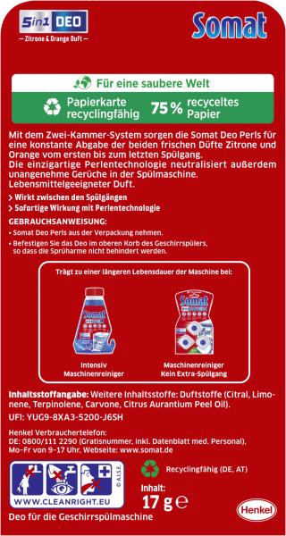 Somat 5in1 Deo Perls Zitrone & Orange