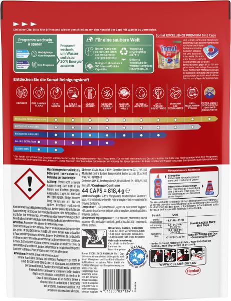 Somat Excellence 5in1 Caps Premium XXL