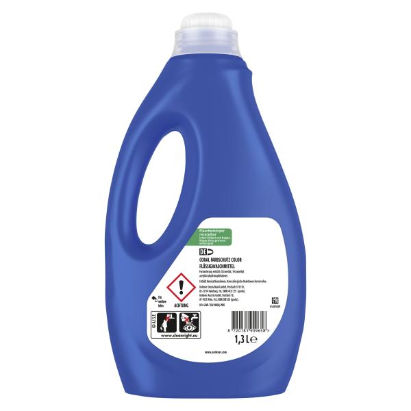 Coral Farbschutz Color Flüssigwaschmittel