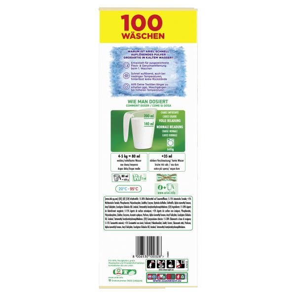 Ariel Universal+ Vollwaschmittel Pulver