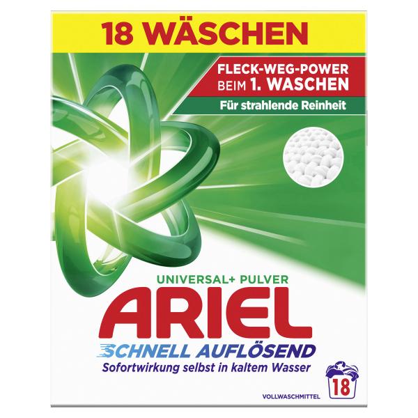 Ariel Pulver Universal+ Waschmittel