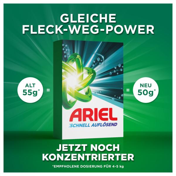 Ariel Pulver Touch of Unstoppables Universal+ Waschmittel