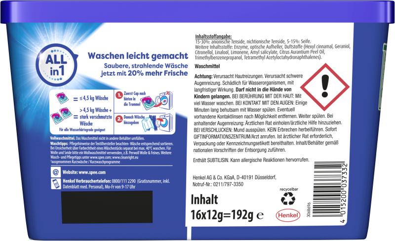 Spee Power Caps Universal ALLin1