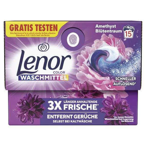 Lenor All-in-1 Pods Color Waschmittel Blütentraum