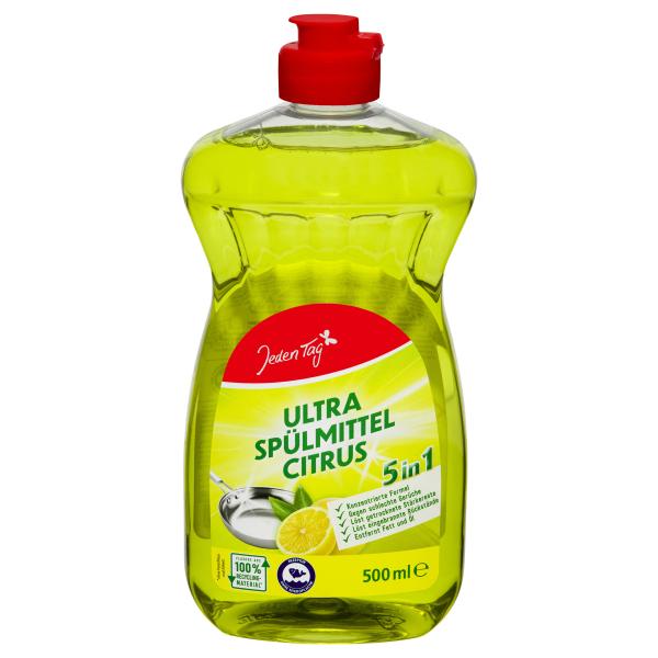 Jeden Tag Spülmittel Ultra Lemon