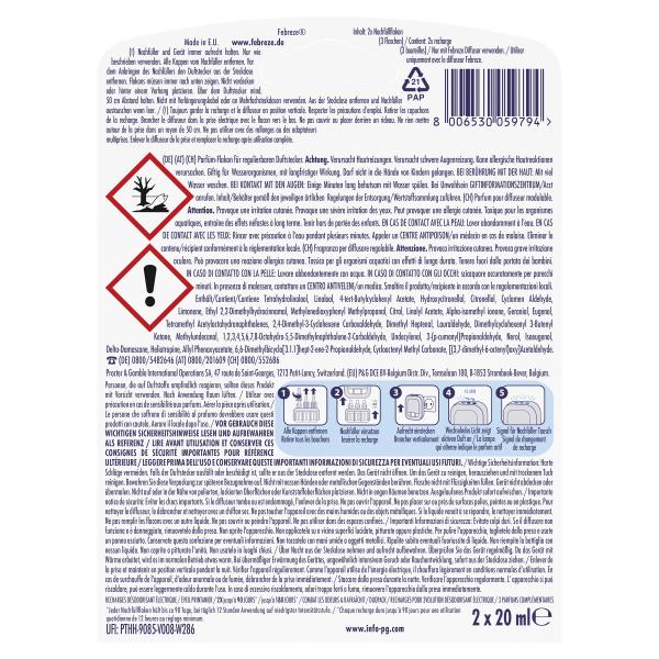 Febreze 3Volution Duftstecker Lenor Aprilfrisch Doppelpack Nachfüller