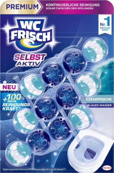WC Frisch Selbst Aktiv Blau Ozeanfrische