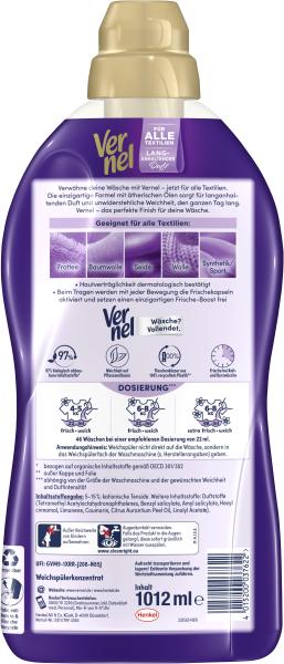 Vernel Weichspüler Aromatherapie Traumhafte Lotusblüte