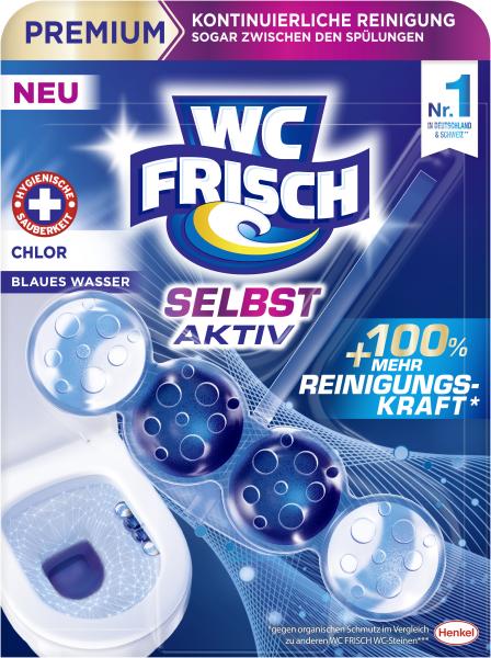 WC Frisch Selbst Aktiv Blau Chlor