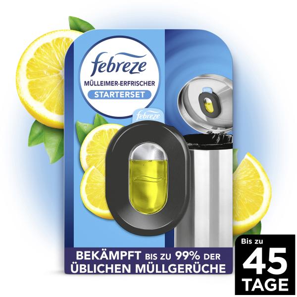 Febreze Mülleimererfrischer Starterkit Zitrusfrische