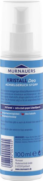 Murnauers Kristall Deo Spray Achselgeruch Stopp extra stark
