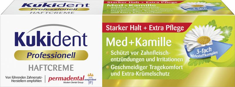 Kukident Med + Kamille Haftcreme