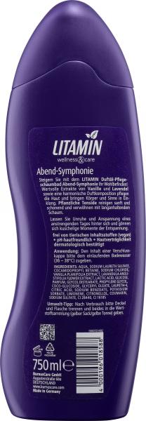 Litamin Wellness & Care Abend-Symphonie Schaumbad