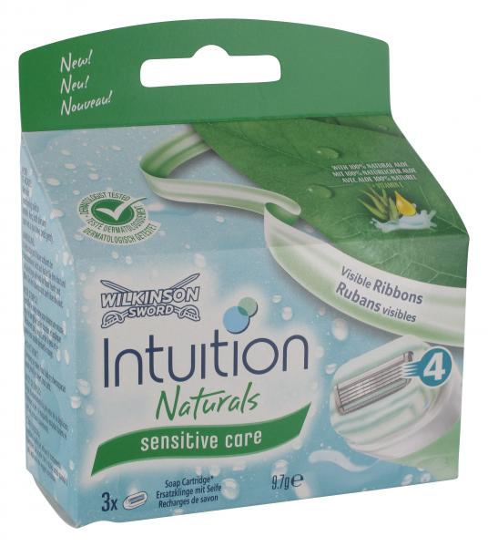 Wilkinson Sword Intuition Naturals Klingen sensitive care