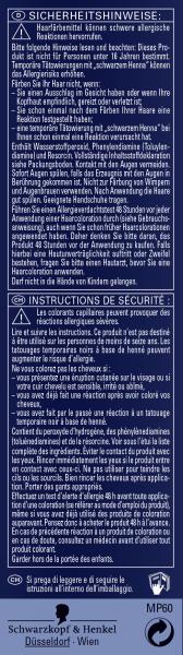 Schwarzkopf Men Perfect Anti-Grau Tönungs-Gel 60 natur mittelbraun