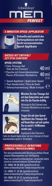 Schwarzkopf Men Perfect Anti-Grau Tönungs-Gel 60 natur mittelbraun