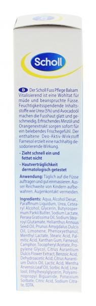 Scholl Fuß Pflege Balsam vitalisierend