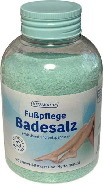 Vitawohl Fußpflege Badesalz