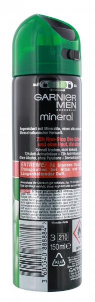 Garnier Men Mineral Extreme Deodorant Spray 