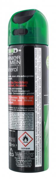Garnier Men Mineral Extreme Deodorant Spray 