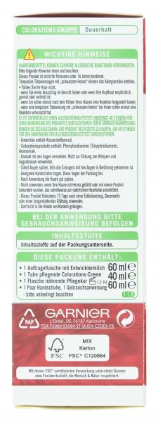 Garnier Nutrisse FarbSensation Pflege-Haarfarbe 6.60 intensiv Rot