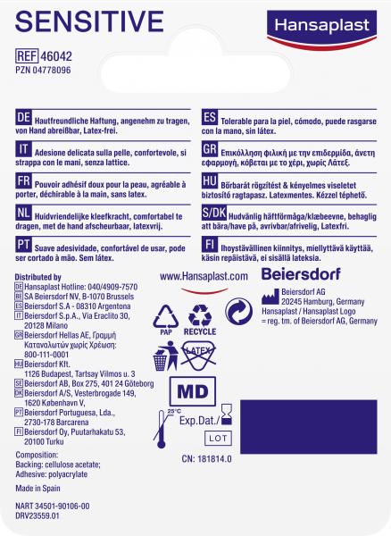 Hansaplast Fixierpflaster sensitive