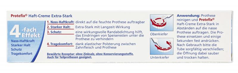 Protefix Haft-Creme mit Nass-Haftkraft extra-stark