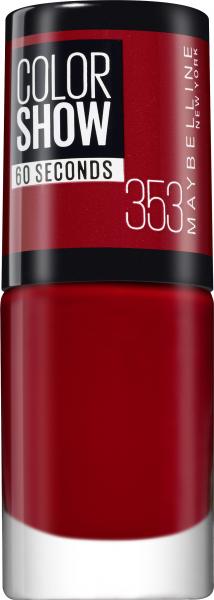 Maybelline New York Colorshow Nagellack 353 red