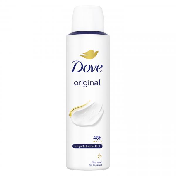 Dove Original Anti-Transpirant Deospray Pflegecreme