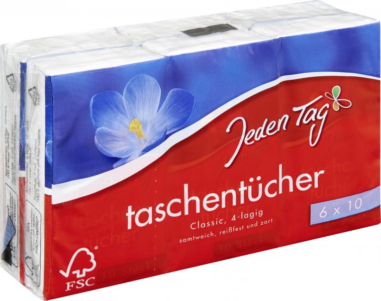 Jeden Tag Taschentücher Classic