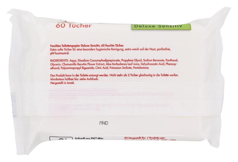 Jeden Tag Feuchtes Toilettenpapier Deluxe Sensitiv