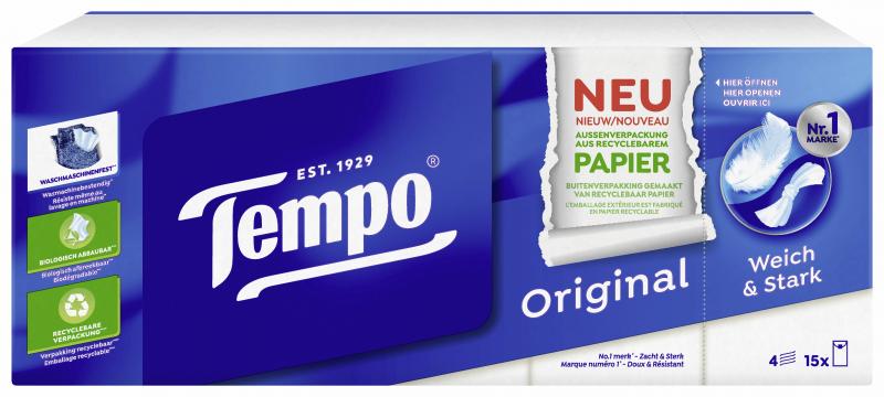 Tempo Original Taschentücher weich & stark
