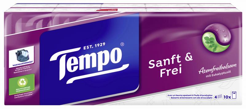 Tempo Taschentücher sanft & frei