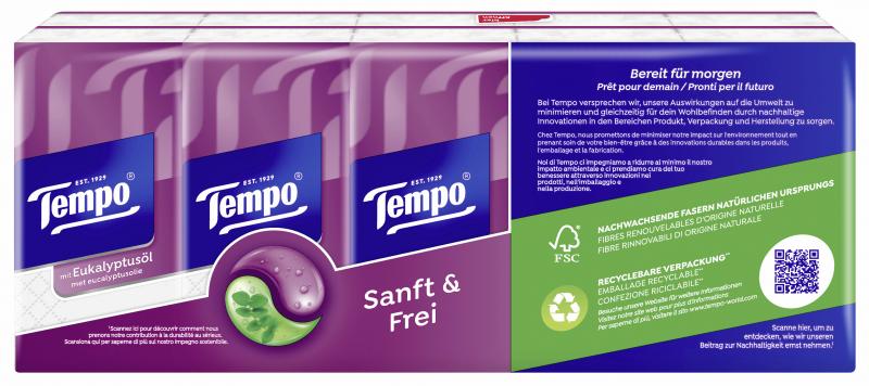 Tempo Taschentücher sanft & frei