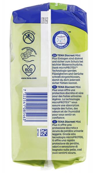 Tena Discreet Mini Plus Einlagen