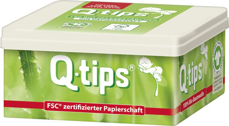 Pelz Q-Tips Bio-Pflegestäbchen