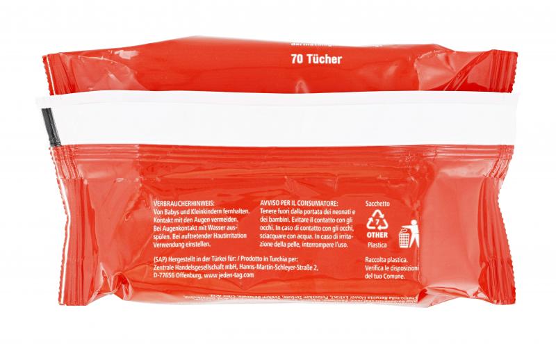 Jeden Tag Feuchtes Toilettenpapier Kamille