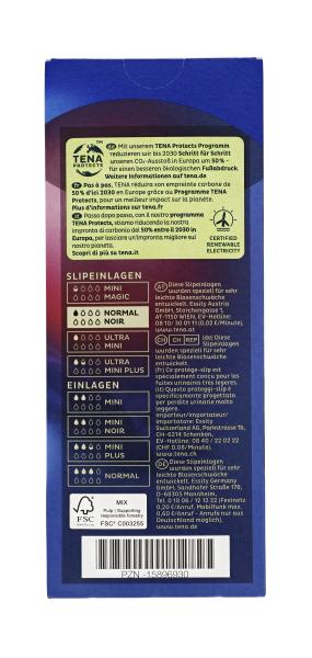 Tena Silhouette Noir Normal Slipeinlagen 