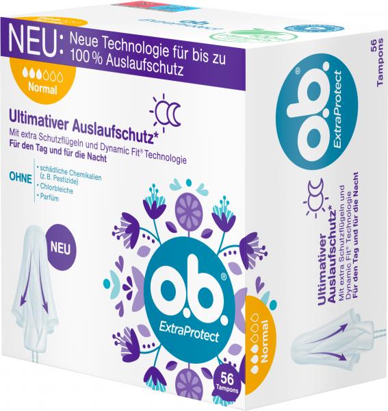 O.b. Extra Protect Normal Tampons