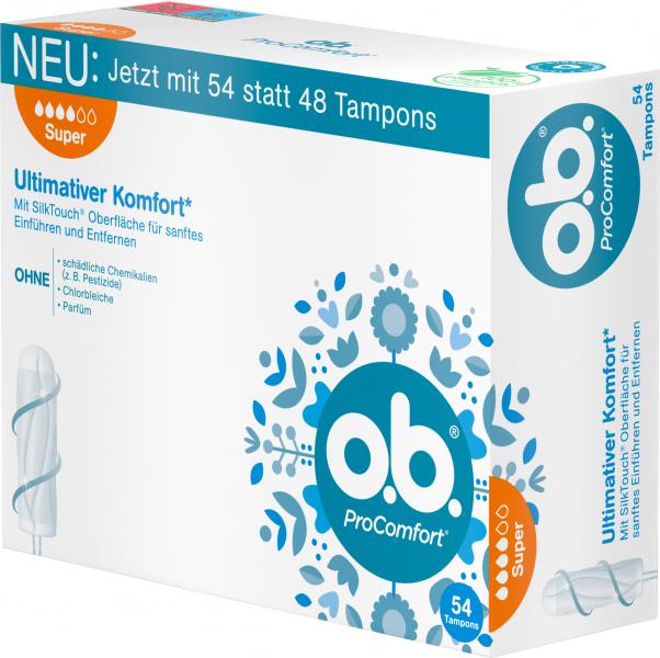 O.b. Pro Comfort Super Tampons