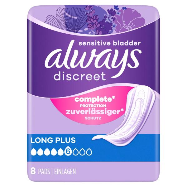 Always Discreet Inkontinenz Long Plus Monatspackung