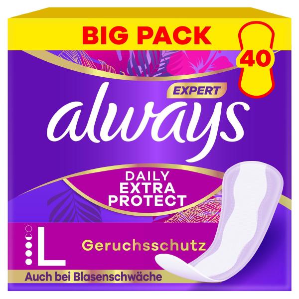 Always Expert Slipeinlage Daily Extra Protect Long
