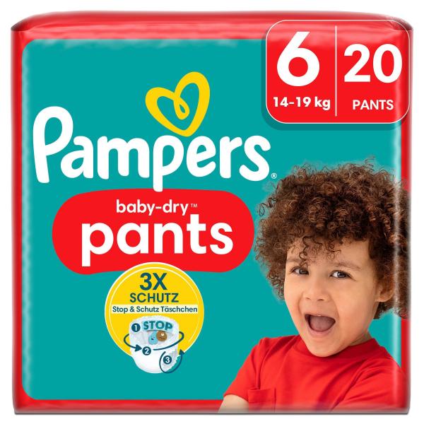 Pampers Baby Dry Pants Gr. 6, 14kg-19kg