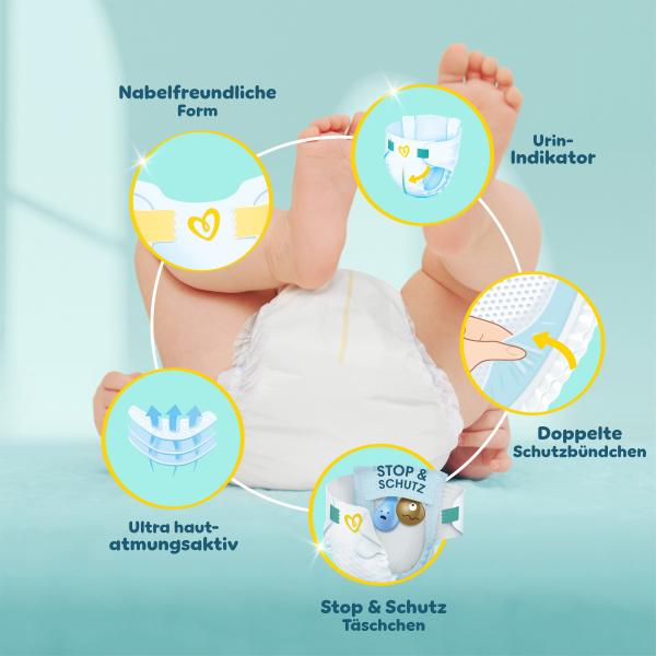 Pampers Premium Protection Gr. 2, 4kg-8kg