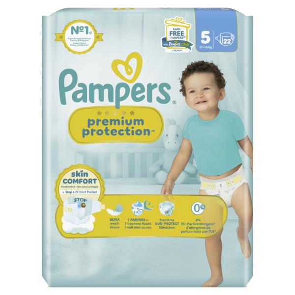 Pampers Premium Protection Gr. 5, 11kg-16kg