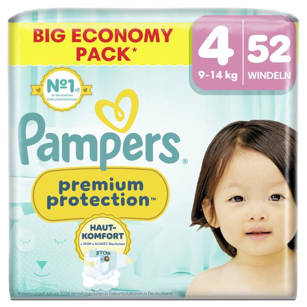 Pampers Premium Protection Gr. 4, 9kg-14kg