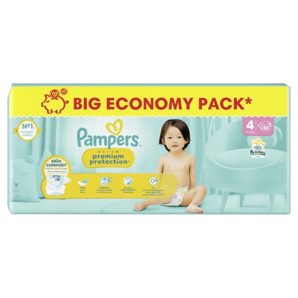 Pampers Premium Protection Gr. 4, 9kg-14kg